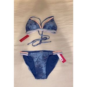 Tie Dye Two Piece Swimwear